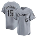 Choea C.White Sox #15 Sean Newcomb Player Gray Road Limited Home Stitched Jerseys