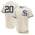 Choea C.White Sox #20 Miguel Vargas Player Cream Field of Dreams Limited Elite Home Stitched Jerseys