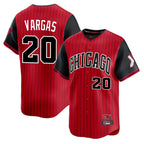 Choea C.White Sox #20 Miguel Vargas Player Red City Connect Limited Home Stitched Jerseys