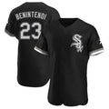 Choea C.White Sox #23 Andrew Benintendi Player Black Limited Elite Home Stitched Jerseys