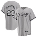 Choea C.White Sox #23 Andrew Benintendi Player Gray Home Game Stitched Jerseys