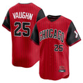 Choea C.White Sox #25 Andrew Vaughn Player Red City Connect Limited Home Stitched Jerseys