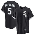 Choea C.White Sox #5 Munetaka Murakami Player Black Home Game Stitched Jerseys