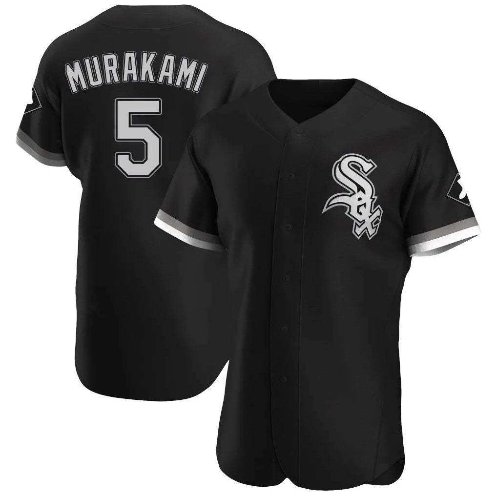 Choea C.White Sox #5 Munetaka Murakami Player Black Limited Elite Home Stitched Jerseys
