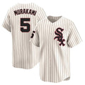 Choea C.White Sox #5 Munetaka Murakami Player Cream Cooperstown Collection Limited Home Stitched Jerseys