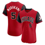 Choea C.White Sox #5 Munetaka Murakami Player Red City Connect Limited Elite Home Stitched Jerseys