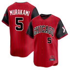 Choea C.White Sox #5 Munetaka Murakami Player Red City Connect Limited Home Stitched Jerseys