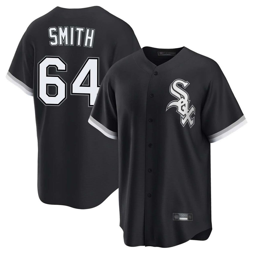 Choea C.White Sox #64 Shane Smith Player Black City Connect Limited Home Stitched Jersey