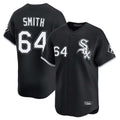 Choea C.White Sox #64 Shane Smith Player Black Limited Home Stitched Jerseys