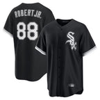 Choea C.White Sox #88 Luis Robert Jr Player Black Home Game Stitched Jerseys