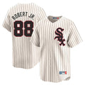 Choea C.White Sox #88 Luis Robert Jr Player Cream Cooperstown Collection Limited Home Stitched Jerseys