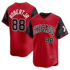 Choea C.White Sox #88 Luis Robert Jr Player Red City Connect Limited Home Stitched Jerseys