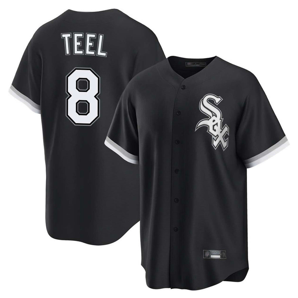 Choea C.White Sox #8 Kyle Teel Player Black Home Game Stitched Jerseys