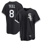 Choea C.White Sox #8 Kyle Teel Player Black Home Game Stitched Jerseys