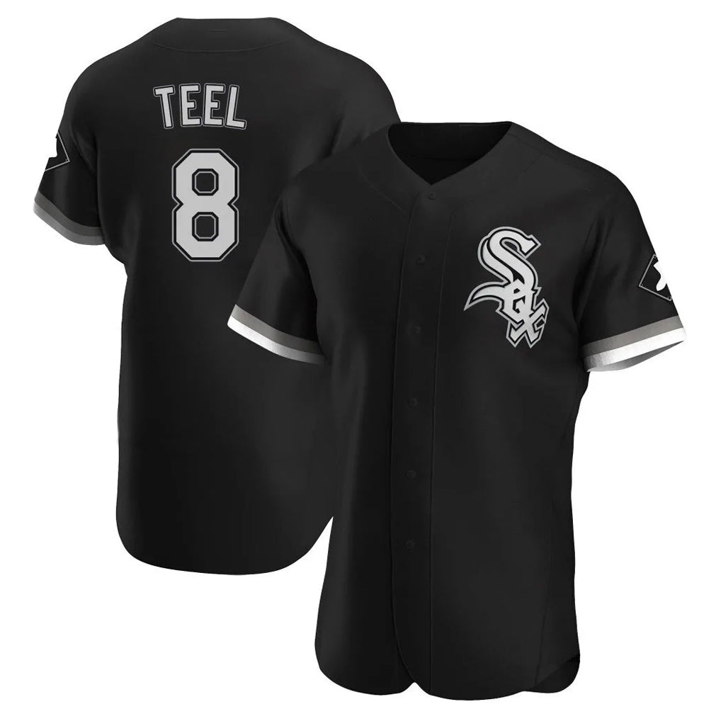 Choea C.White Sox #8 Kyle Teel Player Black Limited Elite Home Stitched Jerseys