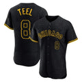 Choea C.White Sox #8 Kyle Teel Player Black Snake Skin City Limited Elite Home Stitched Jerseys