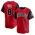 Choea C.White Sox #8 Kyle Teel Player Red City Connect Limited Home Stitched Jerseys