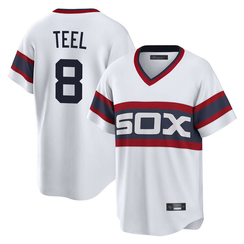 Choea C.White Sox #8 Kyle Teel Player White T-shirt Home Game Stitched Jerseys