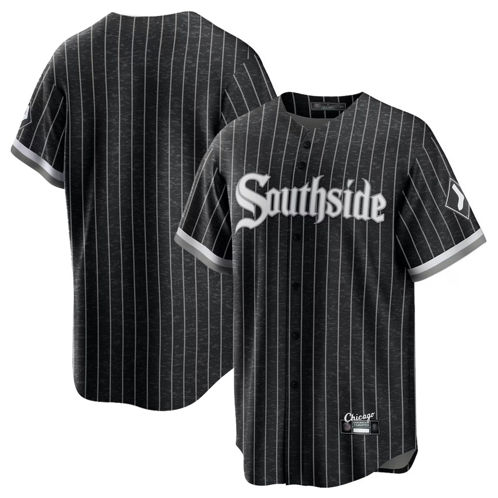 Choea C.White Sox ## White Sox Blank Player Black City Connect Home Game Stitched Jerseys