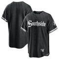 Choea C.White Sox ## White Sox Blank Player Black City Connect Home Game Stitched Jerseys