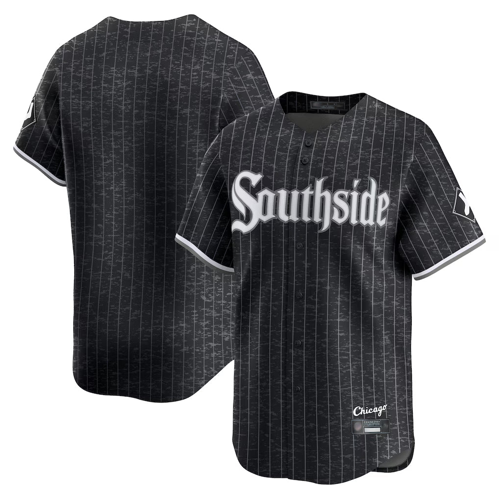 Choea C.White Sox ## White Sox Blank Player Black City Connect Limited Home Stitched Jerseys