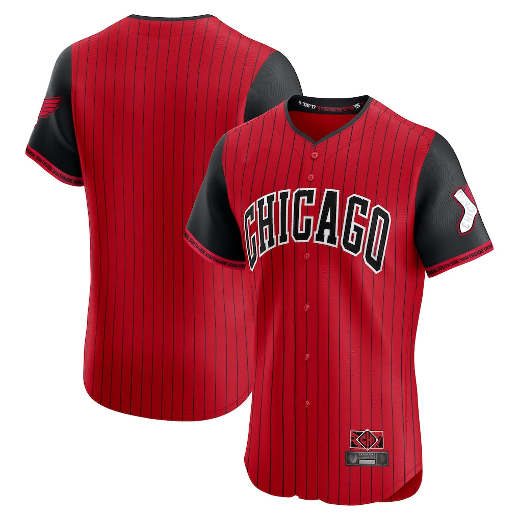 Choea C.White Sox ## White Sox Blank Player Red City Connect Limited Elite Home Stitched Jerseys