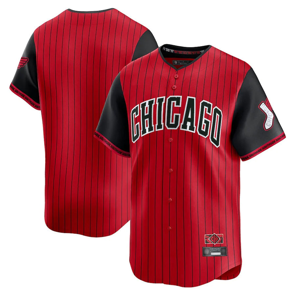 Choea C.White Sox ## White Sox Blank Player Red City Connect Limited Home Stitched Jerseys