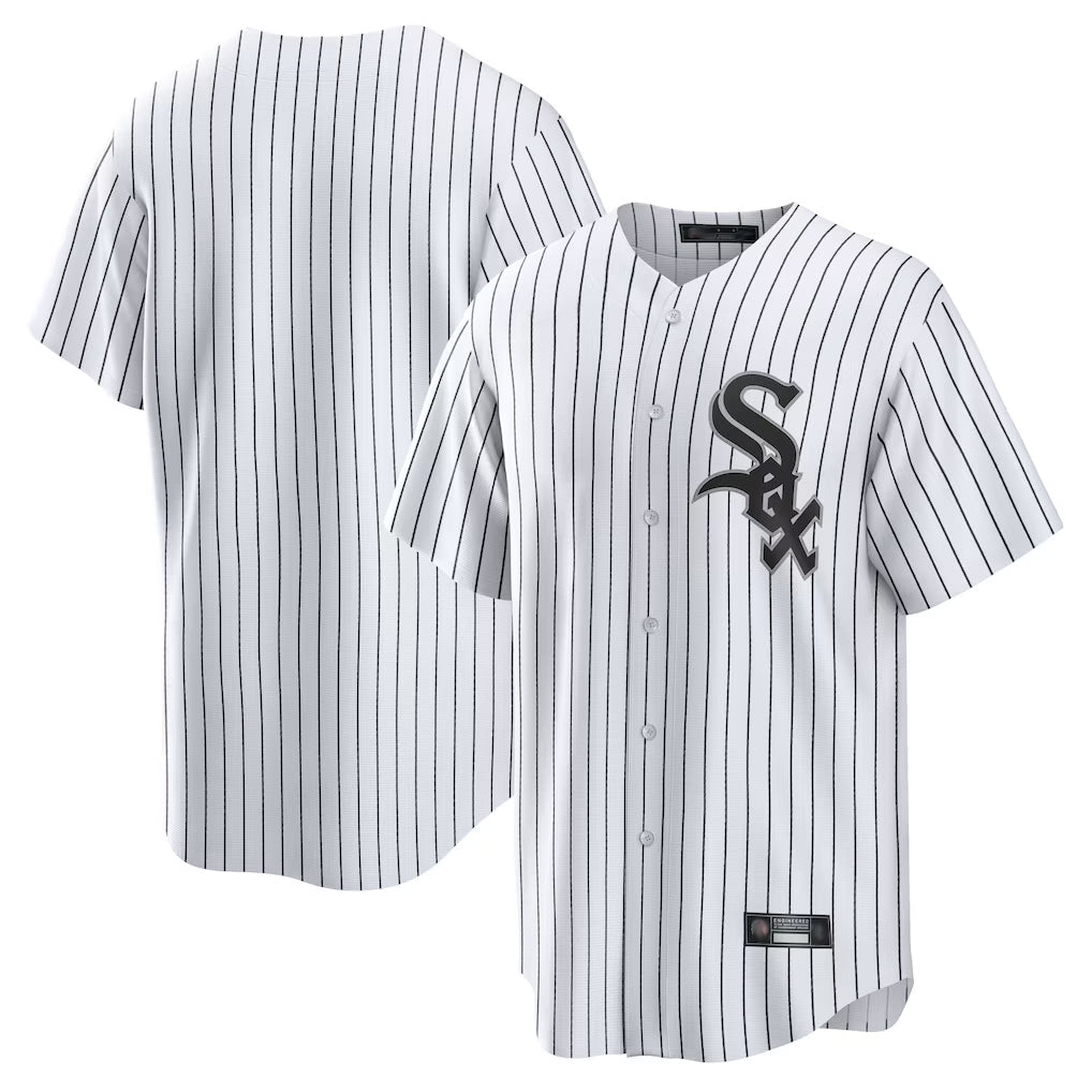 Choea C.White Sox ## White Sox Blank Player White Stripe Home Game Stitched Jerseys