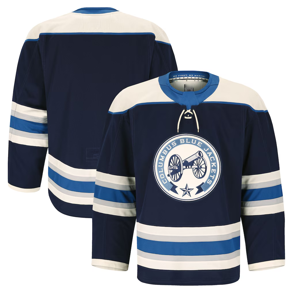 Choea CB.Jackets Navy Alternate Authentic Pro Jersey