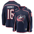 Choea CB.Jackets #16 Brendan Gaunce Navy Home Breakaway Jersey