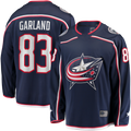 Choea CB.Jackets #83 Conor Garland Navy Home Breakaway Jersey