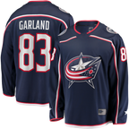 Choea CB.Jackets #83 Conor Garland Navy Home Breakaway Jersey