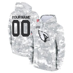 Choea Custom A.Cardinals Arctic Camo Salute to Service Limited Hoodie Any Name & Numbers Stitched Jerseys