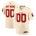 Choea Custom A.Cardinals Cream Rivalries Collection Home Game Stitched Jerseys