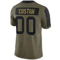 Choea Custom A.Cardinals Olive Salute To Service Limited Stitched Jerseys