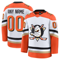 Choea Custom A.Ducks White Away Premium Jerseys
