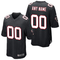 Choea Custom A.Falcons Black Alternate Game Stitched Jerseys
