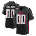 Choea Custom A.Falcons Black Home Game Any Name & Numbers Stitched Jerseys