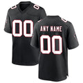 Choea Custom A.Falcons Black Throwback Limited Home Game Any Name & Numbers Stitched Jerseys