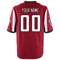 Choea Custom A.Falcons Red Game Stitched Jerseys