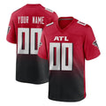 Choea Custom A.Falcons Red Limited Home Game Any Name & Numbers Stitched Jerseys
