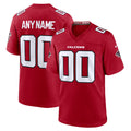 Choea Custom A.Falcons Red Replica Home Game Any Name & Numbers Stitched Jerseys