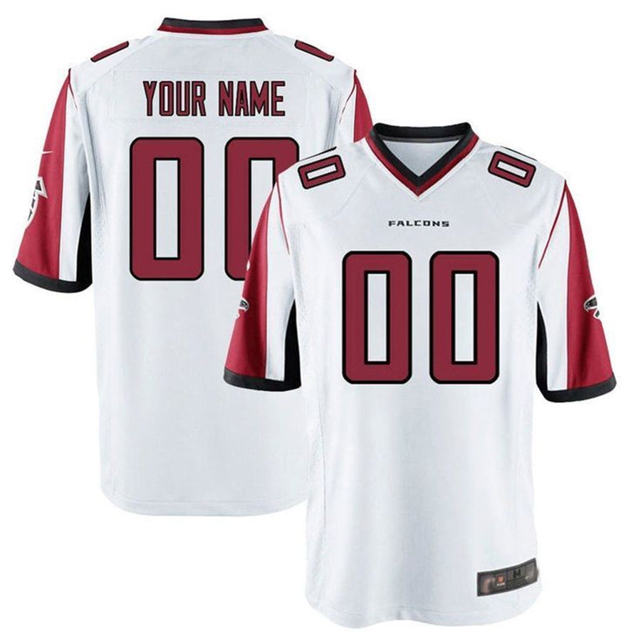 Choea Custom A.Falcons White Game Stitched Jerseys