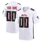 Choea Custom A.Falcons White Home Game Any Name & Numbers Stitched Jerseys
