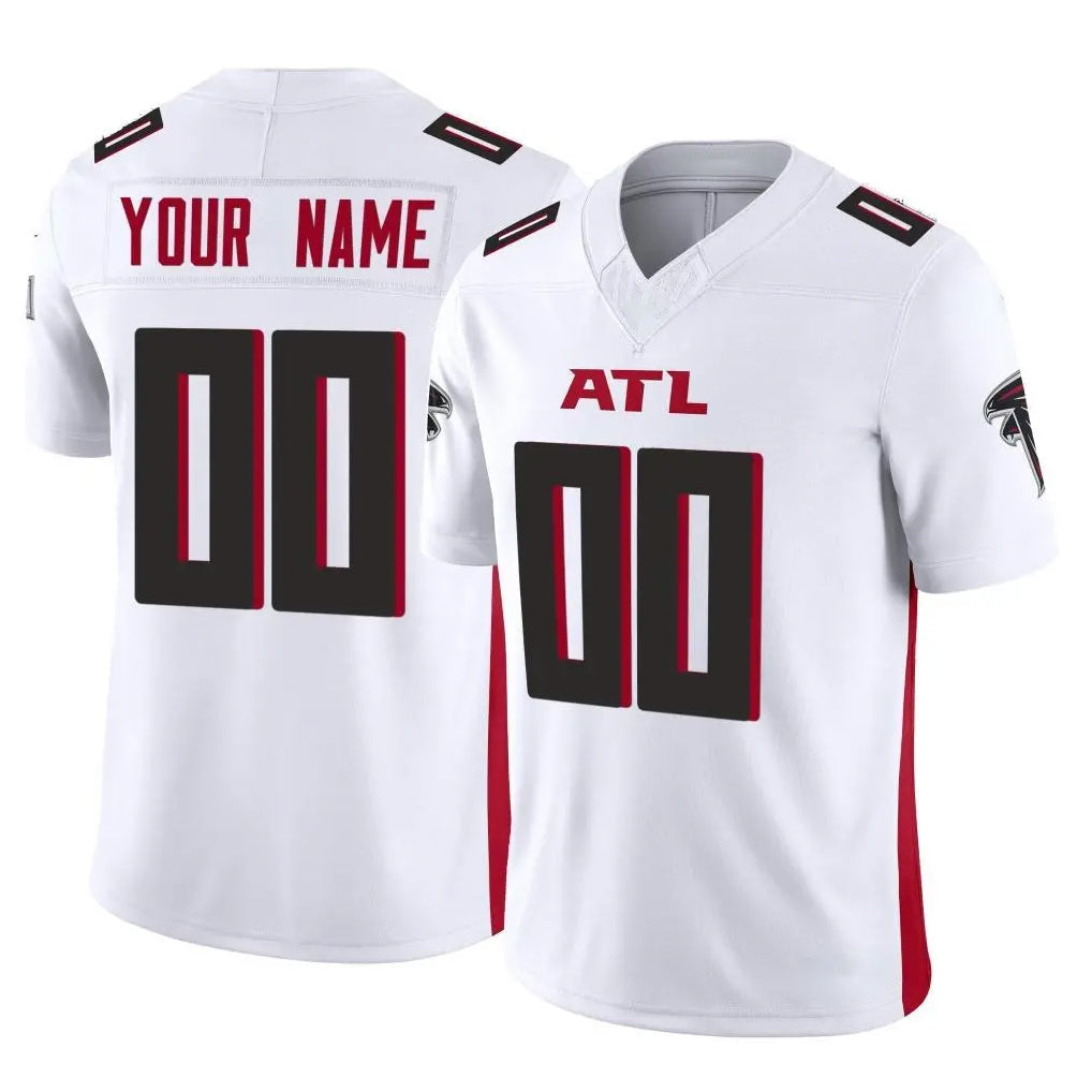 Choea Custom A.Falcons White Vapor F.U.S.E. Limited Elite Home Game Any Name & Numbers Stitched Jerseys