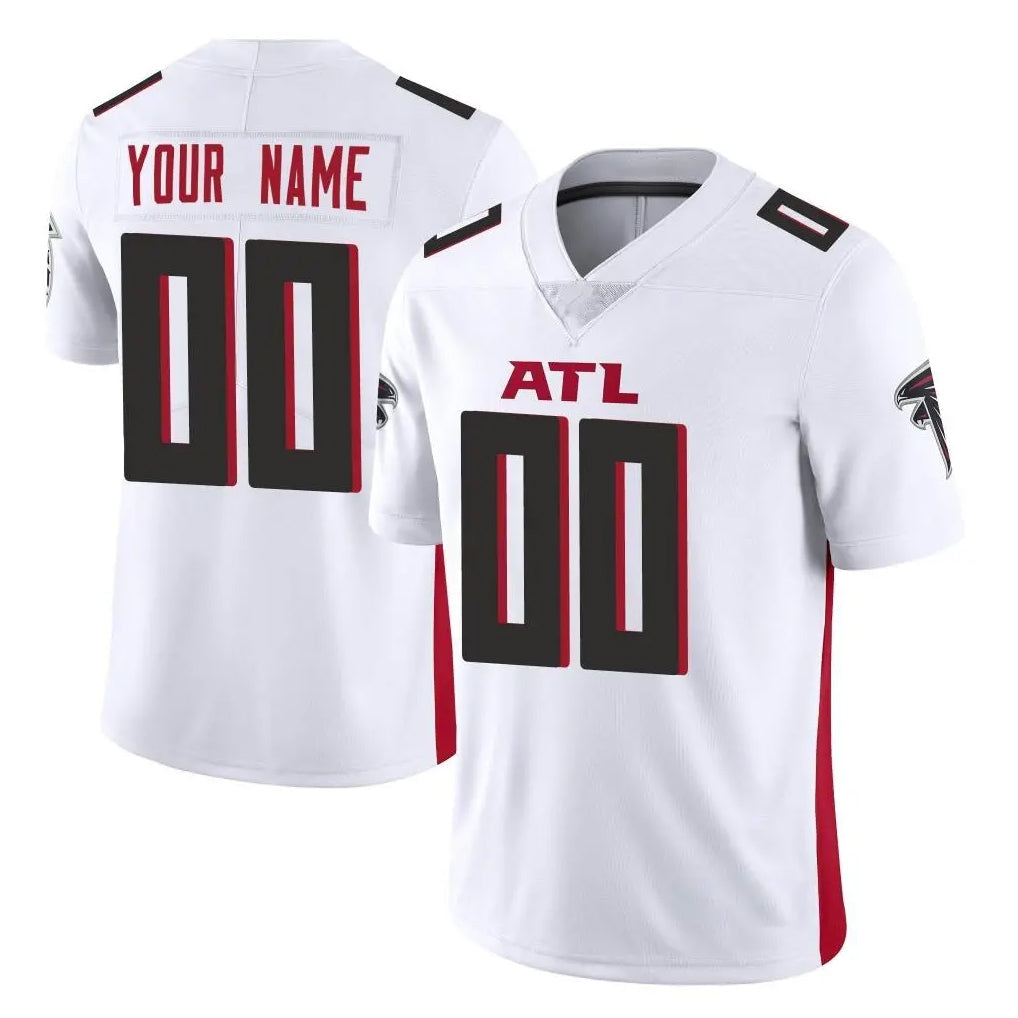 Choea Custom A.Falcons White Vapor Untouchable Limited Home Game Any Name & Numbers Stitched Jerseys