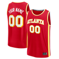 Choea Custom A.Hawks Red Fast Break Jerseys - Icon Edition