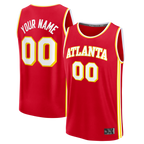 Choea Custom A.Hawks Red Fast Break Jerseys - Icon Edition