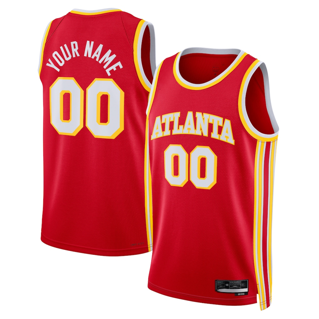 Choea Custom A.Hawks Red Swingman Jerseys - Icon Edition