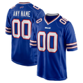 Choea Custom B.Bills Royal Royal Game Stitched Jerseys